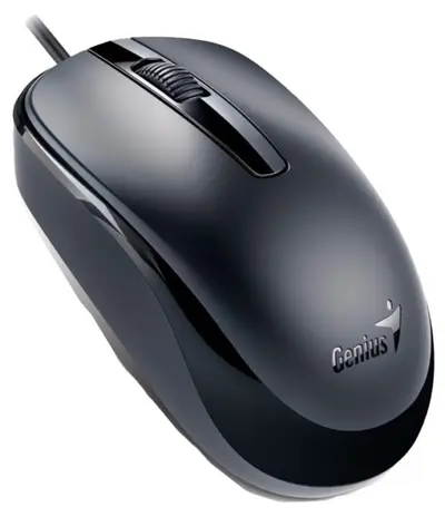 Mouse USB Alámbrico (negro)