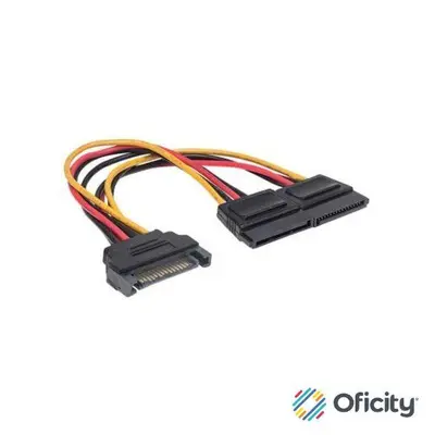Cable Manhattan alimentacion SATA a m