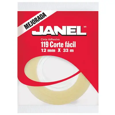Cinta adhesiva transparente JANEL