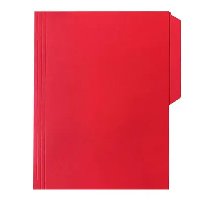 Folder de color Oxford carta color rojo