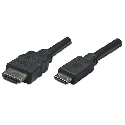 Cable HDMI, Manhattan, 304955, Mini-hdmi 1.8M Bolsa