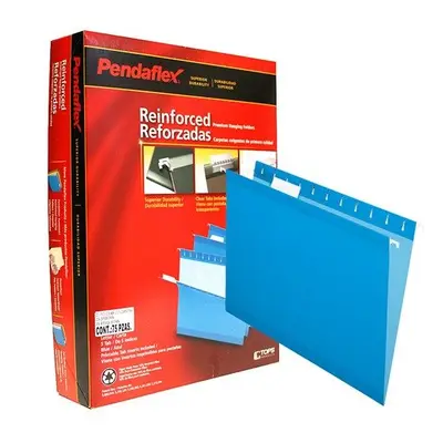 Folder colgante Pendaflex carta color azul