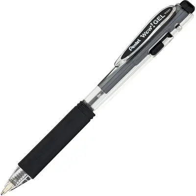 Boligrafo retractil Pentel Wow negro