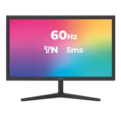 MONITOR ACTECK DE 19.5 PULGADAS COLOR NEgro