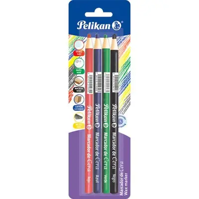 Marcador de cera Pelikan blíster con 4 m