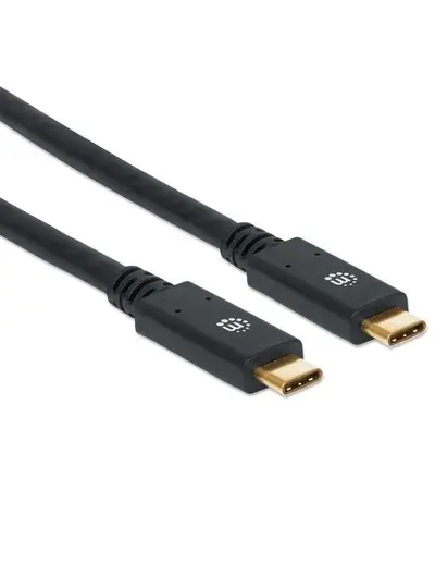 Cable Manhattan USB tipo c a-c m-m