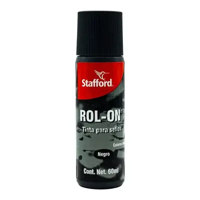 Tinta para sello Stafford color negro