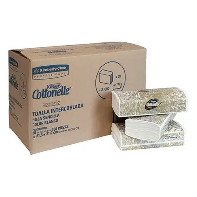 Toalla interdoblada cottonelle, caja