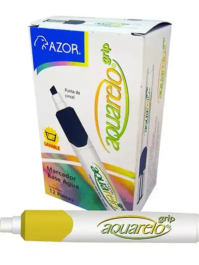 LM-Marcador lavable Aquarelo Grip color verde obscuro